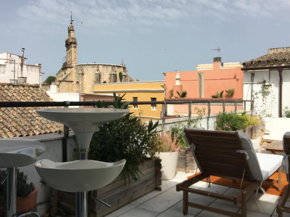 CASA PALACIO en Jerez de la Frontera con piscina privada Exterior foto