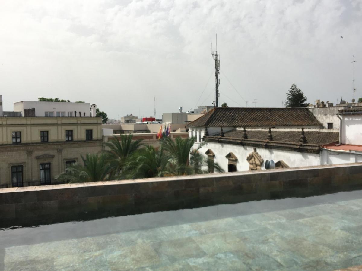 CASA PALACIO en Jerez de la Frontera con piscina privada Exterior foto