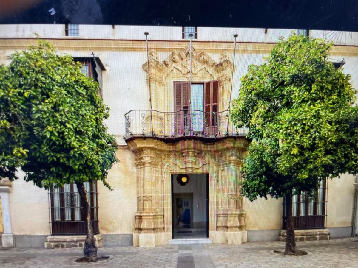 CASA PALACIO en Jerez de la Frontera con piscina privada Exterior foto